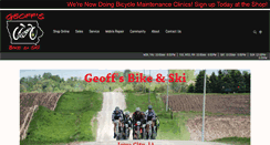 Desktop Screenshot of geoffsbikeandski.com